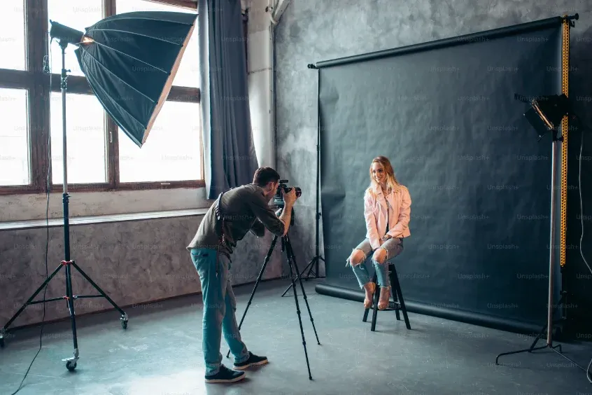 Photo studio for passport and visa photos